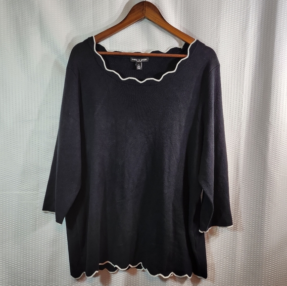 Cable & Gauge Sweaters Cable Gauge Black Sweater Poshmark